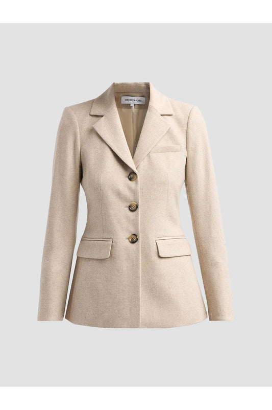 Veronica Beard Realynn Dickey Jacket Oatmeal