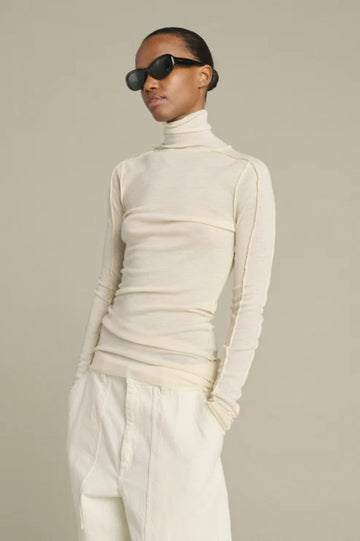 SOEUR Lois Shirt Ecru