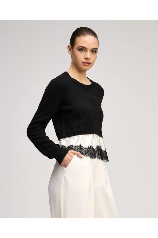 Cinq à Sept Zyla Pull Over Black