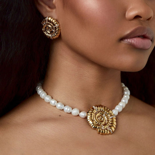 By Alona Galia Earrings Gold