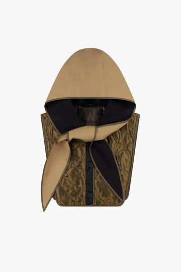 Marfa Stance Weatherproof Bonded Wrap Hood Honey Black