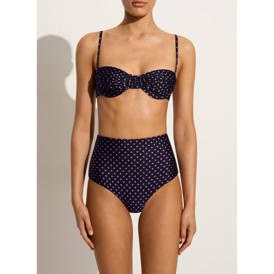 Faithfull The Brand Reyes Bikini Bottoms Ludovica Polka Dot
