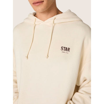 Golden Goose Oversized Unisex Star Hoodie Cream