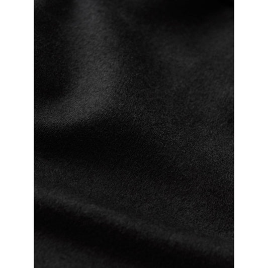 Soft Goat Woven Shirt Black